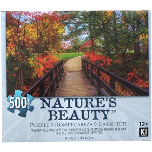 KI Puzzles Bridge 500 Piece Natures Beauty Jigsaw Puzzle - 1 of 1