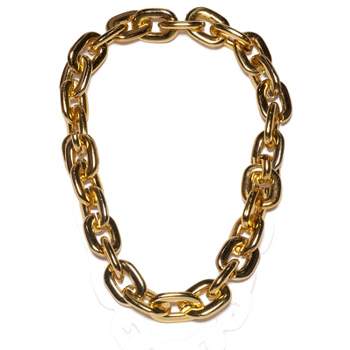 Underwraps Thick Gold Chain Adult Costume Accessory