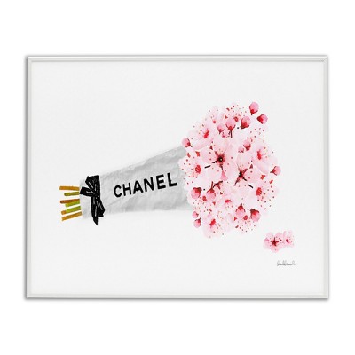 Stupell Industries Fashion Wrapped Cherry Blossoms, 14" x 11"