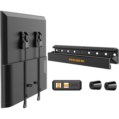Perlesmith 32"-75" Large Fixed TV mount for Most LED LCD Flat Curved Screen TVs