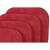 GoodGram Non Slip Chenille Premium Memory Foam Chair Cushions (4 Pack) - 2 of 3