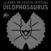 Women's Jurassic World: Dominion Beware Venom Spitting Dilophosaurus T-Shirt - 2 of 4