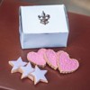 The Queen's Treasures 18 Inch Doll  6pc Hearts and Stars Frosted Cookies - 2 of 4