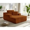 MYINDA Oversized Boneless Sofa Bed with Deep Seat, Corduroy Chaise Lounge Chair for Living Room/Apartment - 2 of 4
