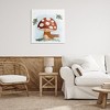 Stupell Industries Happy Mushroom in Scarf Canvas Wall Art - 2 of 4