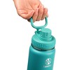 Takeya Actives Insulated Water Bottle With Straw Lid 22 Oz Coral - Office  Depot