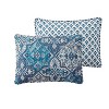 VCNY 2pc Twin Denim Boho Medallion Reversible Quilt Set: Microfiber, Hypoallergenic, No Fill - 4 of 4