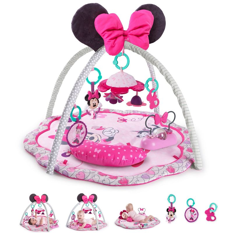 Disney Baby Bright Starts Minnie Mouse Garden of Fun Activity Center, 3 of 10