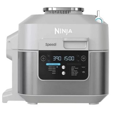 Ninja Sf301 6 quart 12 in 1 Functions All In One Pot Speedi Rapid Cooker Air Fryer Gray Target