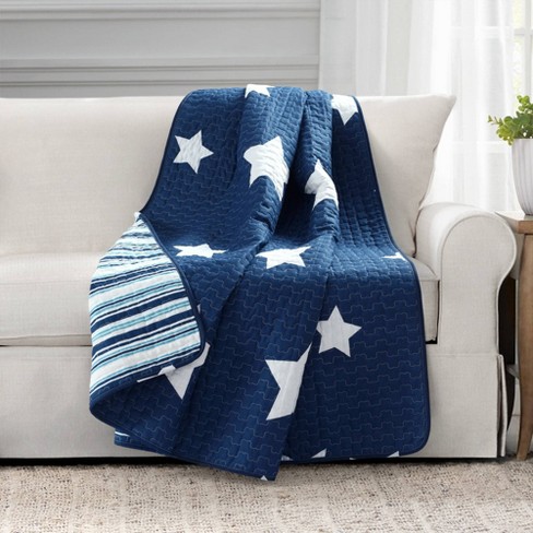 Target blue online blanket