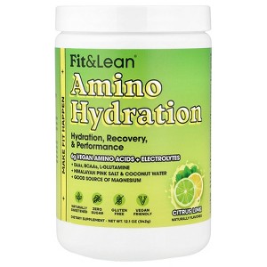 Fit & Lean Amino Hydration, Citrus Lime, 12.1 oc (342 g) - 1 of 4