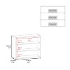 NicBex Sideboard Buffet Cabinet Stackable Wall Storage Cabinet 30" H Minimalist Storage Cabinet with Open Shelves for Dining Room - 4 of 4