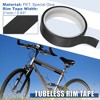 Unique Bargains Bike Bicycle Wheel Tubeless Rim Tape Bicycle Rim Strip Tape - 2 of 4
