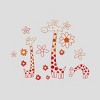 Slickblue Giraffe's Family Vinyl Wall Decals - Quick & Easy Decorative Stickers for Home, Kids' Room, and Nursery - 2 of 3