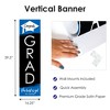 Big Dot of Happiness Blue Graduation Party Door Decoration - Vertical Banner - 3 of 4