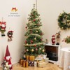 Costway 6/7/8 FT Artificial Christmas Tree with 370/502/702 Branch & Needles 22/28/36 Pinecones & 200/300/400 Lights - 4 of 4