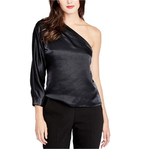 Rachel Roy Womens One Shoulder Knit Blouse - 1 of 1
