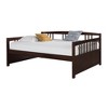 Full Size Wood Daybed with Sturdy Frame for Bedroom - 3 of 4