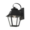 Livex Lighting Mansfield 1 - Light Wall Light in  Black - 2 of 4