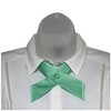 Women's Solid Color 1.75" W x Up to 19" L Crossover Tie Uniform Adjustable Neck tie - 2 of 3