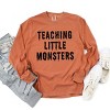 Simply Sage Market Teaching Little Monsters Garment Dyed Long Sleeve - 3 of 4