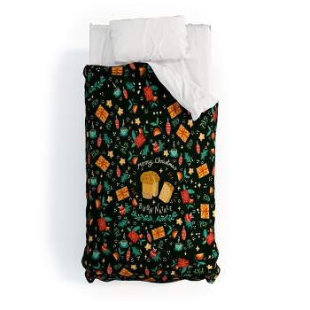 Valeria Frustaci Merry Christmas panettone Comforter + Pillow Sham(s) - Deny Designs