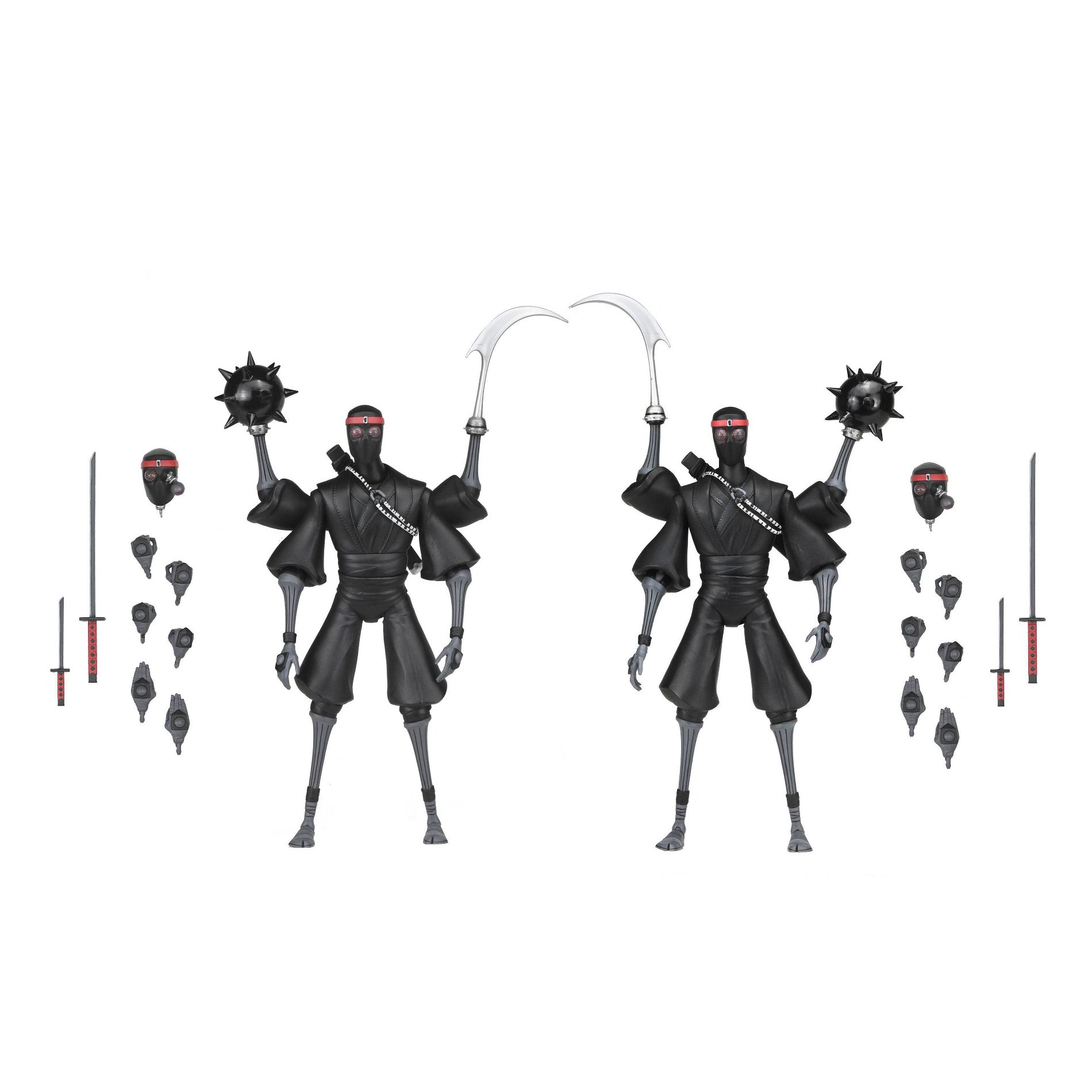 Teenage Mutant Ninja Turtles (2012 Cartoon) - Footbots 7" Scale Action Figure 2pk