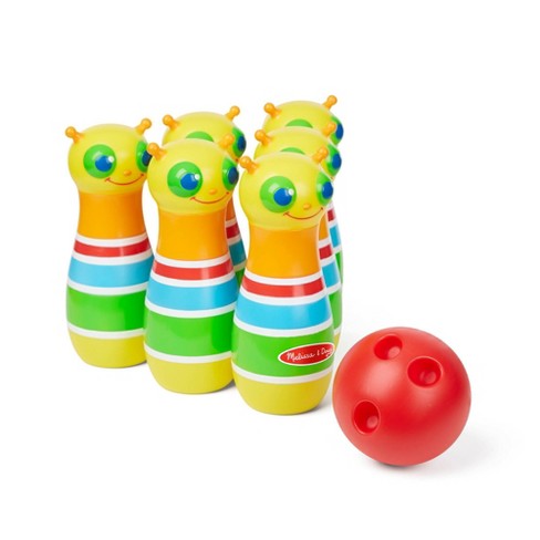 Let's Glow Bowling! - Red, Kids' Bowling Set