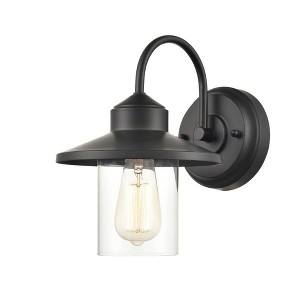 Millennium Lighting 1 - Light Wall Light in  Powder Coat Black - 1 of 2
