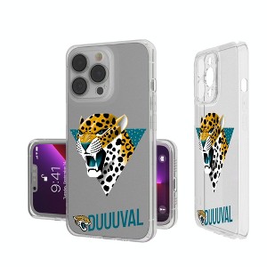 Keyscaper NFL 2024 Illustrated Limited Edition Clear Cell Phone Case for iPhone 14 Plus - 1 of 4