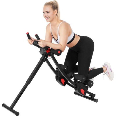 GIKPAL Fitness Ab Machine, Workout Equipment for Home Gym, Height Adjustable Ab Trainer, Foldable Fitness Equipment.440lbs Weight Capacity