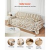 VEVOR Couch Cover, 117.72 x 71.26 Inch Boho Sofa Covers, Anti-Slip Chenille Cushion Protector for Sectional Sofa, Scratch-Resistant, Khaki - 3 of 4