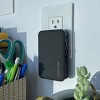 myCharge PowerHub Plus 6000mAh/15W Output Power Bank with Integrated Charging Cables - Black - 3 of 4