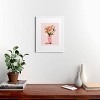 Deny Designs Showmemars Pink Cowboy Boot and Wild Flowers Art Print - 2 of 4