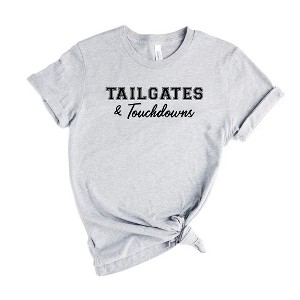 Simply Sage Market Women's Tailgates and Touchdowns Short Sleeve Graphic Tee - 1 of 3