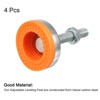 Unique Bargains Carbon Steel Non-Skid Adjustable Furniture Table Feet Leveling Feet 4 Pcs - 3 of 4