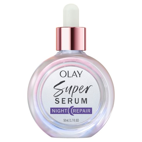 Olay Super Serum Night Repair Face Serum - 1.7oz : Target