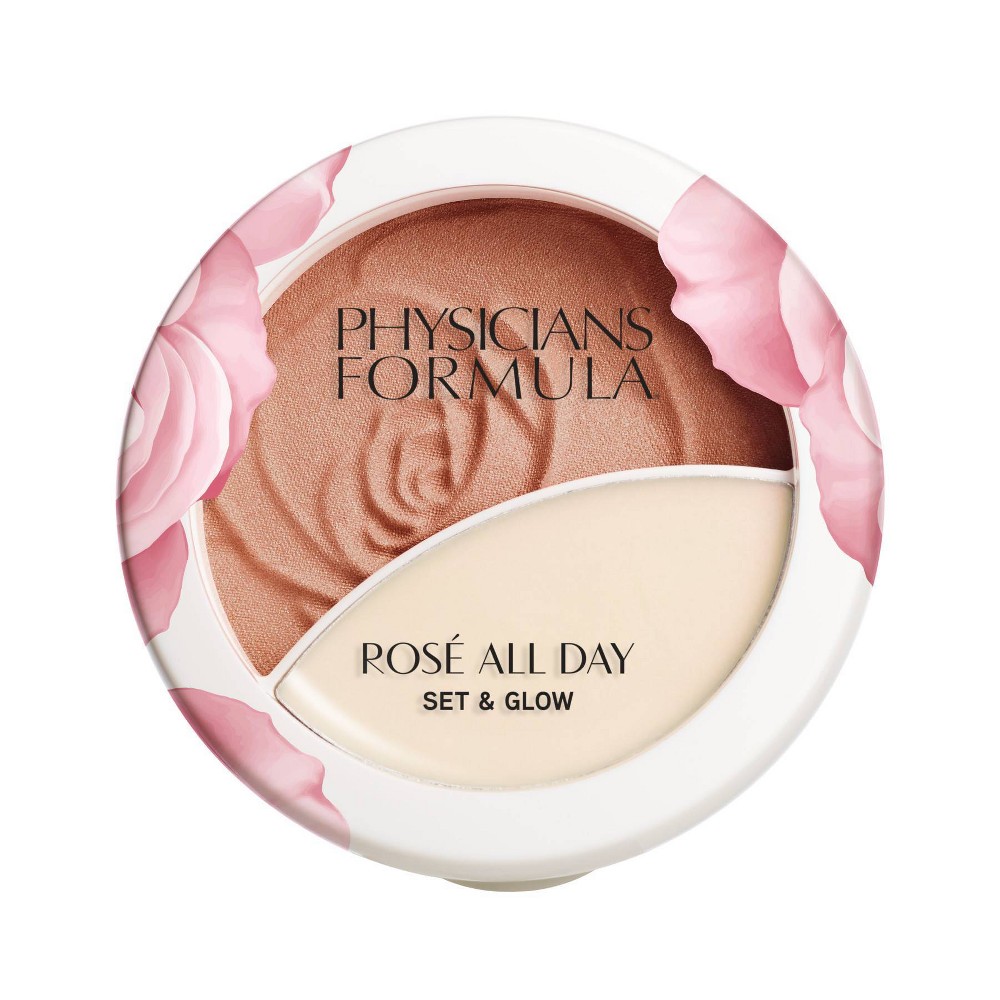 Photos - Other Cosmetics Physicians Formula PhysiciansFormula Rose All Day Set & Glow - Sunlit Glow - 0.32oz: Illumina 