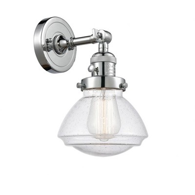 Olean - 1 Light Wall Sconce In Industrial Style-7.75 Inches Tall and 6.75 Inches Wide