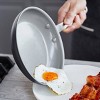 GreenPan Chatham 2pk (8" and 10") Hard Anodized Healthy Ceramic Nonstick Frying Pan Set - 3 of 4