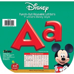Eureka® Mickey Mouse Clubhouse® Mickey Red Deco 4" Letters, 216 Characters - 1 of 1