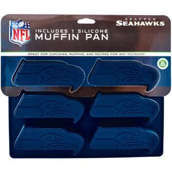 MasterPieces FanPans Team Logo Silicone Muffin Pan - NFL Seattle Seahawks