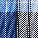 clear blue plaid