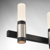 Eurofase Lighting Albany 10 - Light Vanity in  Black/Nickel - 2 of 3