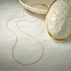 Ross-Simons Italian 1mm 18kt Yellow Gold Cable-Chain Necklace - 3 of 4