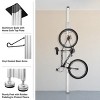 Leisure Sports Aluminum Bike Storage Rack with Tension Mount for Two Bicycles - 3 of 4