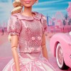 Barbie The Movie Doll, Margot Robbie as Barbie, Collectible Doll Wearing Pink Blouse & Skirt Set - 4 of 4