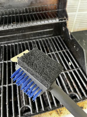 Royal Gourmet 17'' Grill Cleaning Stainless Steel Brush And Scraper With  Wire Bristles : Target