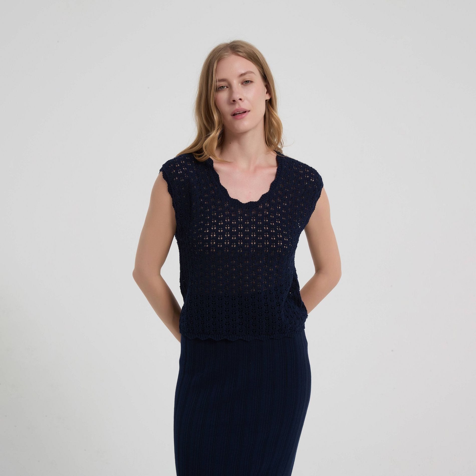 Women's Crochet Sweater - A New Day™