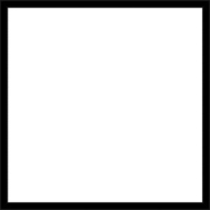 Amanti Art Jet Black Framed Dry Erase Magnetic Board - 1 of 4